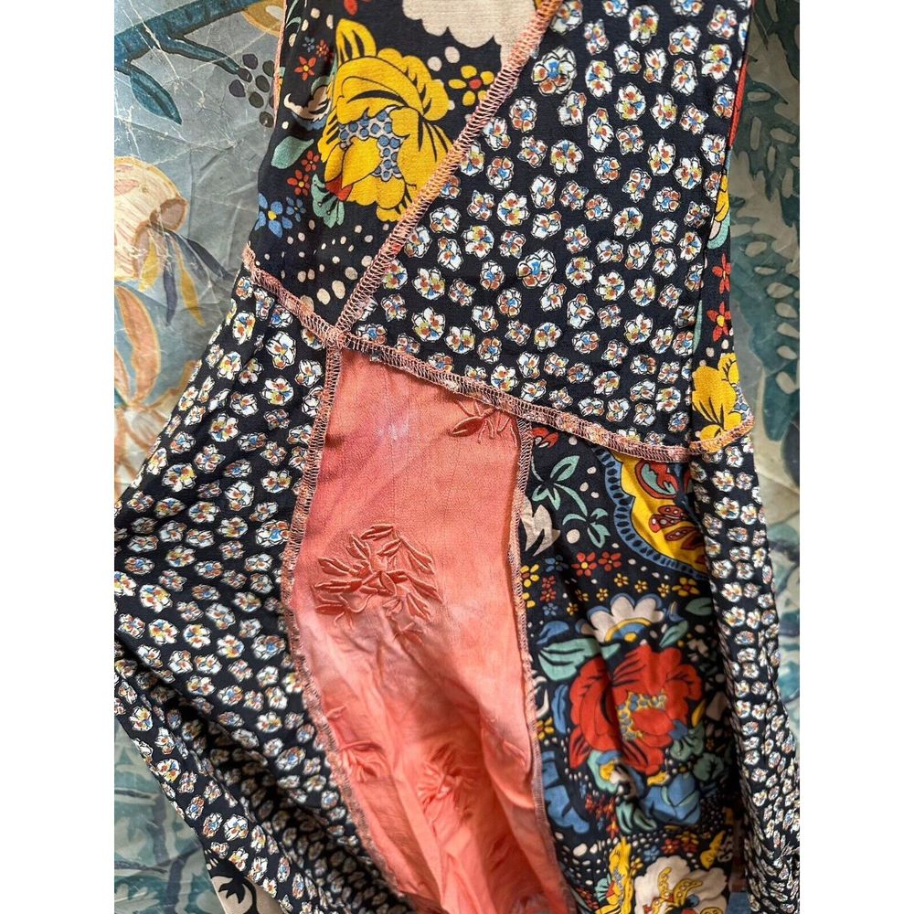 New Free People Love Is Wild Bell Bottoms Pants SZ Small - Picture 5 of 7